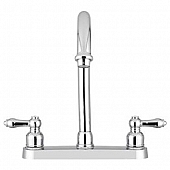 Dura Faucet 2 Teapot Designer Handle Chrome Plastic for Kitchen DF-PK340L-CP