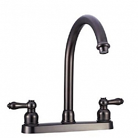 Dura Faucet 2 Teapot Designer Handle Dark Bronze for Kitchen DF-PK340L-VB