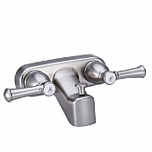 Dura Faucet Designer Series 2 Lever Handle Silver Plastic for Lavatory DF-SA110L-SN