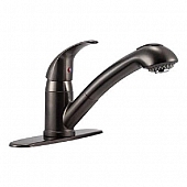 Dura Faucet RV Kitchen Faucet Pull-Out Spout, Venetian Bronze