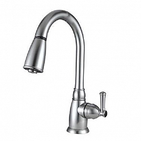 Dura Faucet Silver Plastic for Kitchen DF-PK160-SN