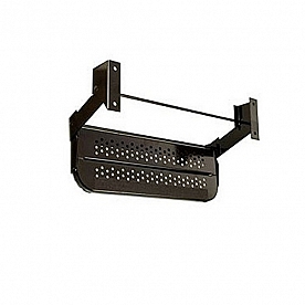 Elkhart Tool and Die Single Manual Folding Entry Step 24 inch Width 8 inch Drop