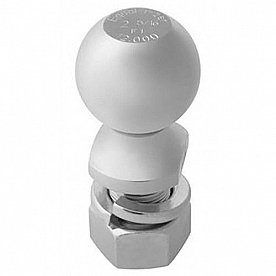 Equal-i-zer 2-5/16 inch Trailer Hitch Ball - 10000 GTW - 1.25 inch Shank Diameter Chrome