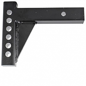 Equal-i-zer Weight Distribution Hitch Shank 2 inch Square 12 inch Length 7 inch Rise 3 inch Drop