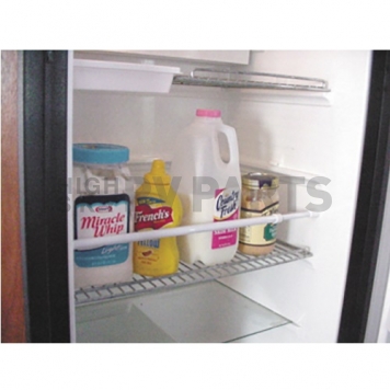Spring Loaded Bar Style Refrigerator Content Brace
