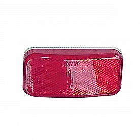 Fasteners Unlimited Tail/Marker Light Assembly Incandescent Red - 3-7/8 inch x 1-7/8 inch