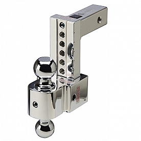 Fastway Flash STBM Dual Hitch Ball Mount Adjustable 6 inch Drop 7 inch Rise 10K GTW