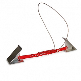 Fastway Wheel Chock Adjustable 24 inch To 30 inch Red Steel - Single  84-00-4150 