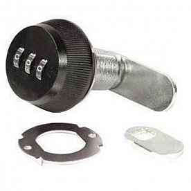 Frank Martin Lock Cylinder, 5/8 inch, Black