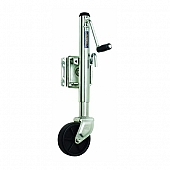 Fulton Trailer Manual Round Sidewind Swivel Jack - 1200 LB XP10 0101 