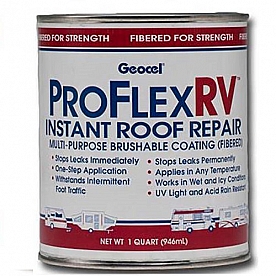 Geocel Pro Flex RV Roof Coating 1 Quart - Clear