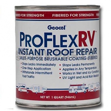 Geocel Pro Flex RV Roof Coating 1 Quart - Clear