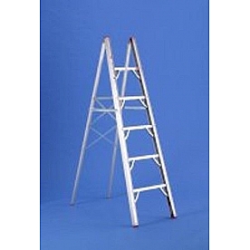 Multi-Purpose Folding Ladder 6' Height, 5 Steps 225 LB