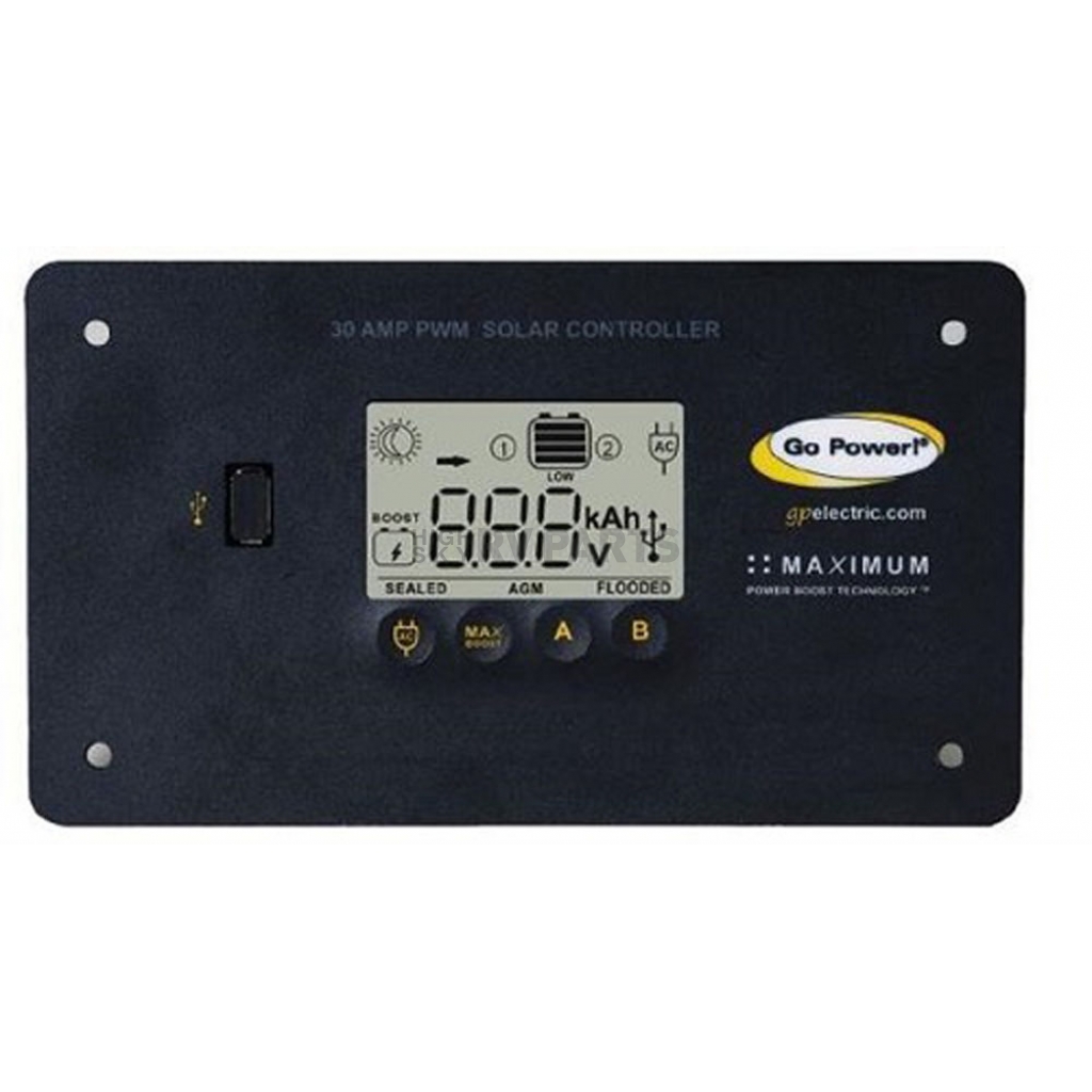 Go Power GPPWM30UL Digital Solar Controller 82756