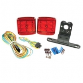 Grote Industries Trailer Stop/ Tail/ Turn/ Side-Rear Reflector LED Red Rectangular