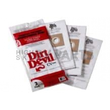 H-P Products Vacuum Cleaner Bag; Disposable; Pack Of 3