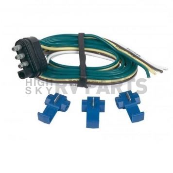Hopkins MFG Trailer Wiring Connector 48 inch With 3 Splice Connectors