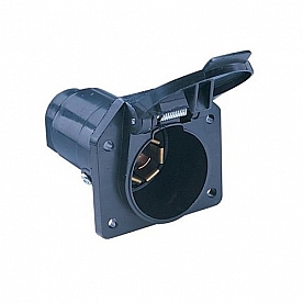 Hopkins MFG Trailer Wiring Connector 7 Blade Vehicle End - 48485