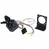 Hopkins Multi-Tow Wiring Connector Adapter 4 Flat to 6 Round and 4 Flat - 47175
