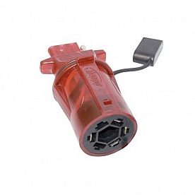 Hopkins Nite-Glow Trailer Adapter 7 Blade to 4 Flat - 47335 