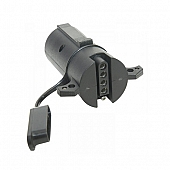 Hopkins Trailer Wiring Connector 7 Blade to 5 Flat Adapter - 47375 
