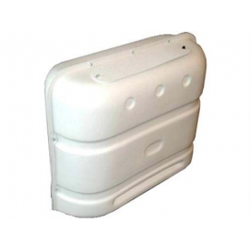 Icon RV Propane Dual Tank Cover - 20/30 Pound Polar White - 00386