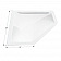 Icon Skylight 4 inch Bubble Type Dome Neo Angle White Opening 13 inch x 30 inch