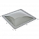 Icon Skylight 4 inch Bubble Type Dome Square Smoke Opening 22 inch x 22 inch