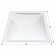 Icon Skylight 4 inch Bubble Type Dome Square White Opening 30 inch x 30 inch