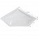 Icon Skylight 4 inch Bubble Type Neo Angle White Opening 14 inch x 28.5 inch