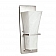 ITC Jova Interior Light Wall Mount Sconce -Brushed Nickel with Switch