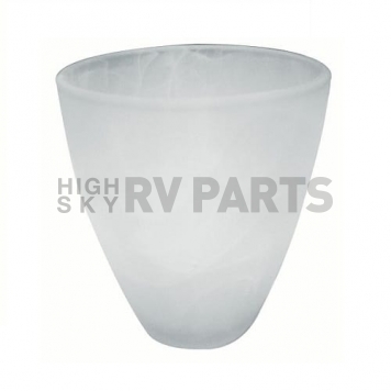 Pendant Light Shade Glass Tumbler Shape White Alabaster-4