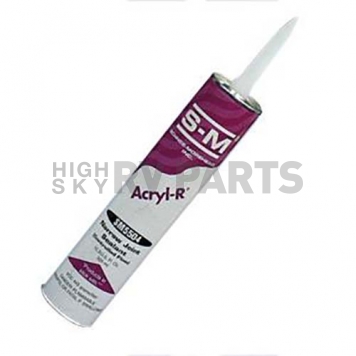 Acryl-R RV Roof Sealant White 10.3 oz Tube