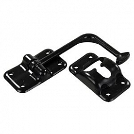 Door Catch 90 Degree T-Style Black
