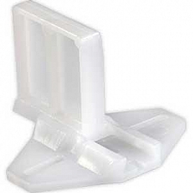 RV Cabinet Drawer Adjustable Bracket White - Set of 2