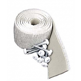 JR Products Access Door Installation Kit 36 inch with Mounting Screws - Colonial White - 04195