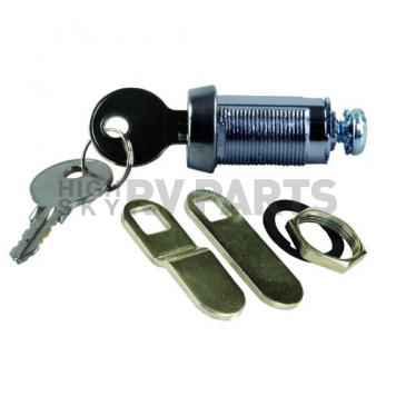 JR Products Baggage Compartment Door Cylinder Key Lock - 1-1/8 inch