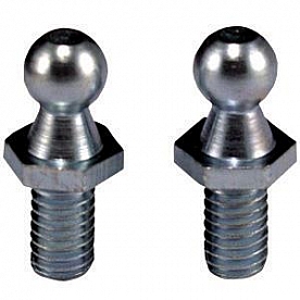 JR Products Ball Joint Stud 10 Millimeter Zinc Plated, Set Of 2
