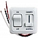 JR Products Dimmer/On/Off Switch LED Approved 15 Amp 12 Volt, White 15205