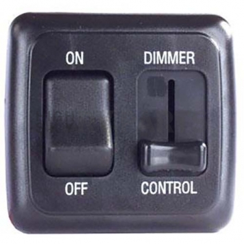 JR Products Dimmer Switch, 15 Amp 12 Volt, Black 12275