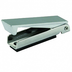 JR Products Door Catch Square Style Stainless Steel - Set Of 2 - 10245