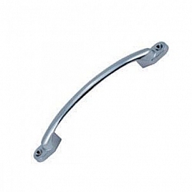 JR Products Exterior Grab Bar Assist Handle 9-1/6 inch Mounting Holes Chrome 9482-000-023