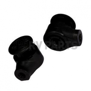 JR Products Lift Support End Fitting M6 Thread With Snap-On Cap, Set Of 2