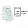 JR Products Multi Purpose Labeled On/Off Switch SPST - White