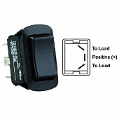 JR Products Multi Purpose On/ Off/ On Switch, 3 Pin, Water Resistant, SPDT Black