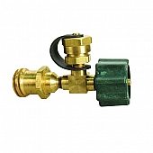 JR Products Propane Adapter Fitting M x F Quick Connect x 1 inch