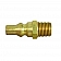 Camco Propane Hose Connector - 1/4 inch Male NPT x Male Quick Connect Brass
