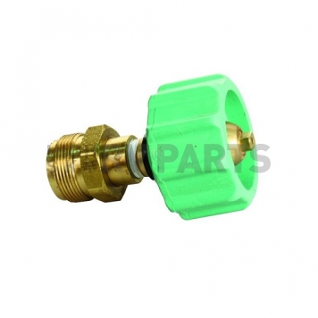 JR Products Propane Hose Connector 1-5/16 inch Female ACME x 1 inch-20 Cylinder Thread