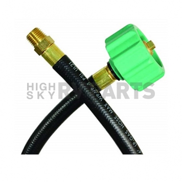 JR Products Propane Hose Pigtail QCC Type 1 Connection x 1/4