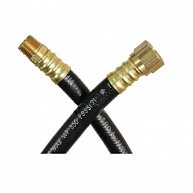 JR Products OEM LP Supply Hose 3/8 Inch x 24 Inch  - 07-31435